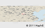 Classic Style Panoramic Map of ZIP code 77089