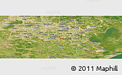 Satellite Panoramic Map of ZIP code 77089