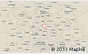 Classic Style 3D Map of ZIP code 77090