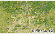 Satellite 3D Map of ZIP code 77090