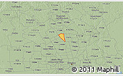 Savanna Style 3D Map of ZIP code 77090