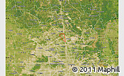 Satellite Map of ZIP code 77090