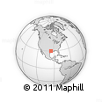 Outline Map of ZIP Code 77090