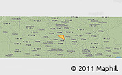 Savanna Style Panoramic Map of ZIP code 77090