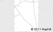 Blank Simple Map of ZIP code 77090