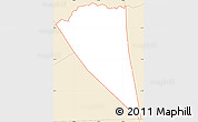 Classic Style Simple Map of ZIP code 77090