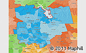 Political Shades 3D Map of ZIP codes starting with 773