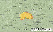 Savanna Style 3D Map of ZIP code 77316