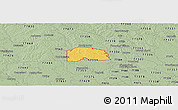 Savanna Style Panoramic Map of ZIP code 77316