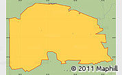 Savanna Style Simple Map of ZIP code 77316