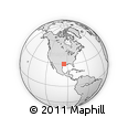 Outline Map of ZIP Code 77372