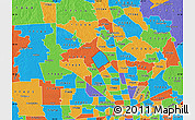 Political Map of ZIP code 77379