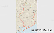 Classic Style Map of ZIP codes starting with 774