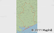 Savanna Style Map of ZIP codes starting with 774