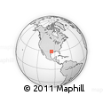Outline Map of ZIP Code 77445