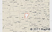 Classic Style Map of ZIP code 77449