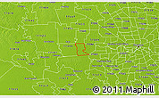 Physical 3D Map of ZIP code 77450