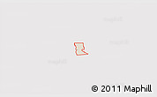 Shaded Relief 3D Map of ZIP code 77450, cropped outside