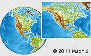 Physical Location Map of ZIP code 77471, within the entire country