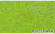 Physical 3D Map of ZIP code 77479