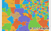 Political Map of ZIP code 77479