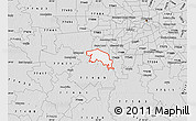 Silver Style Map of ZIP code 77479