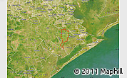 Satellite Map of ZIP code 77510