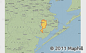 Savanna Style Map of ZIP code 77510