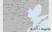 Gray Map of ZIP code 77565