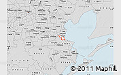 Silver Style Map of ZIP code 77565