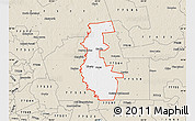 Classic Style Map of ZIP code 77575