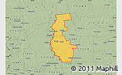 Savanna Style Map of ZIP code 77575