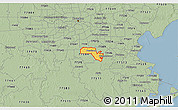 Savanna Style 3D Map of ZIP code 77581