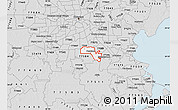 Silver Style Map of ZIP code 77581