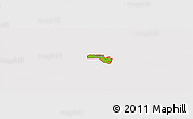 Physical Panoramic Map of ZIP code 77581, cropped outside