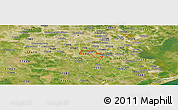Satellite Panoramic Map of ZIP code 77581