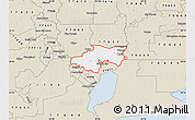 Classic Style Map of ZIP code 77630