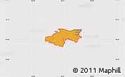 Political Map of ZIP code 77630, cropped outside