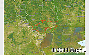 Satellite Map of ZIP code 77630
