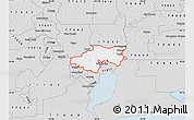 Silver Style Map of ZIP code 77630