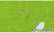 Physical 3D Map of ZIP code 77701