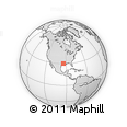 Outline Map of ZIP Code 77701