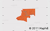 Political Map of ZIP code 78028, cropped outside