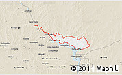 Classic Style 3D Map of ZIP code 78045