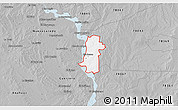 Gray 3D Map of ZIP code 78046