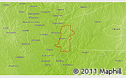 Physical 3D Map of ZIP code 78046
