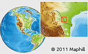 Physical Location Map of ZIP code 78046