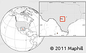 Blank Location Map of ZIP code 78063, highlighted country, highlighted county