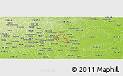 Physical Panoramic Map of ZIP code 78108