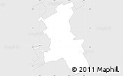 Silver Style Simple Map of ZIP code 78108